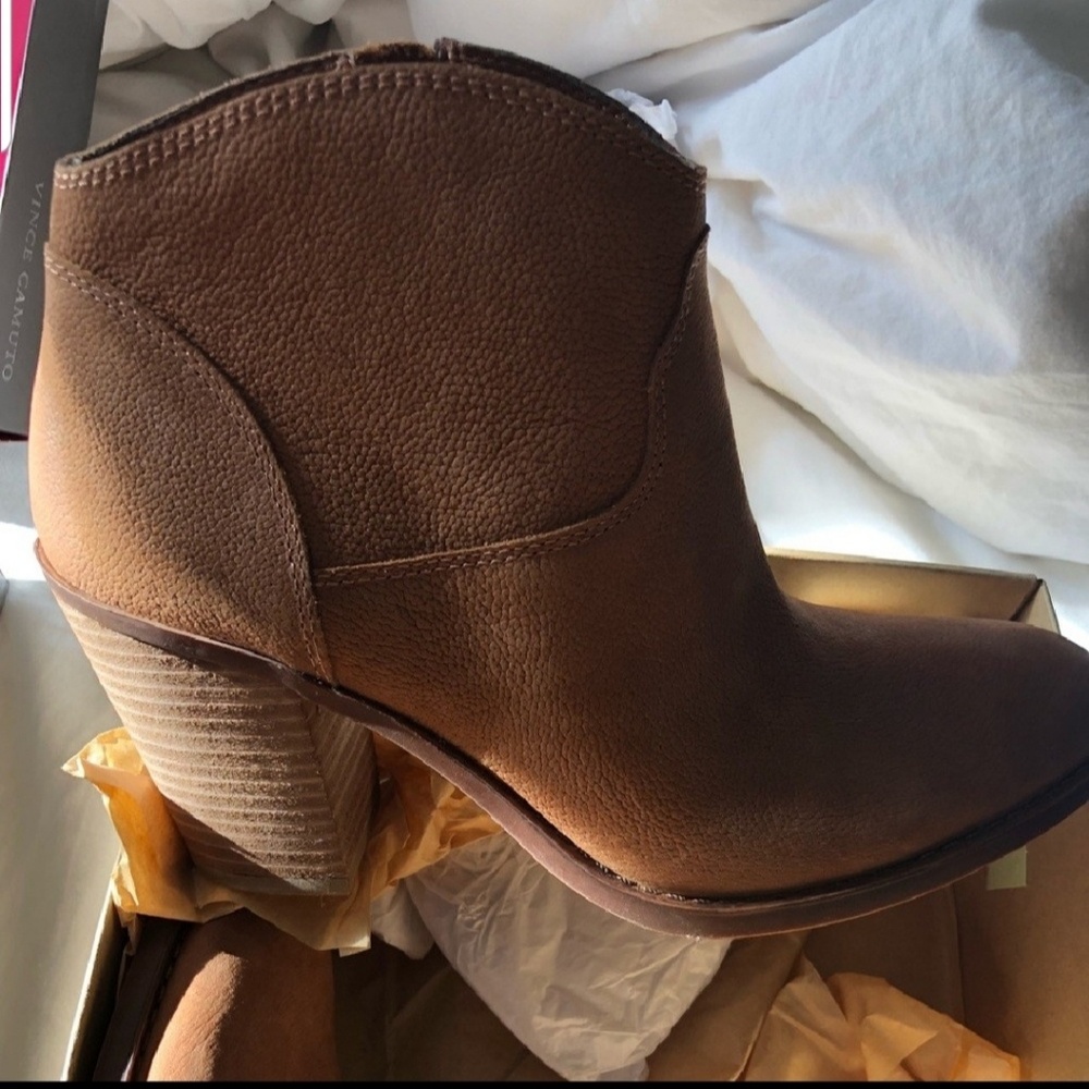 New!! Lucky Eller Western Booties Size 8.5 Toffee